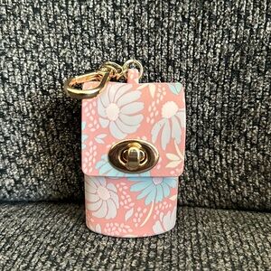 NWT Bath & Body Works Floral Snapcase PocketBac Holder